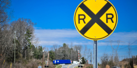 Railroad crossing sign - CDL railroad crossing rules