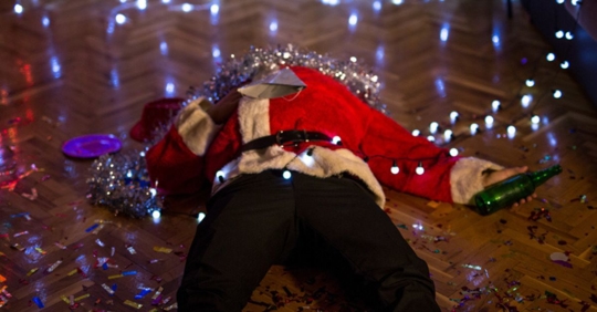 drunk Santa