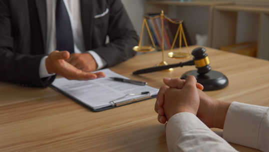 Attorney client meeting
